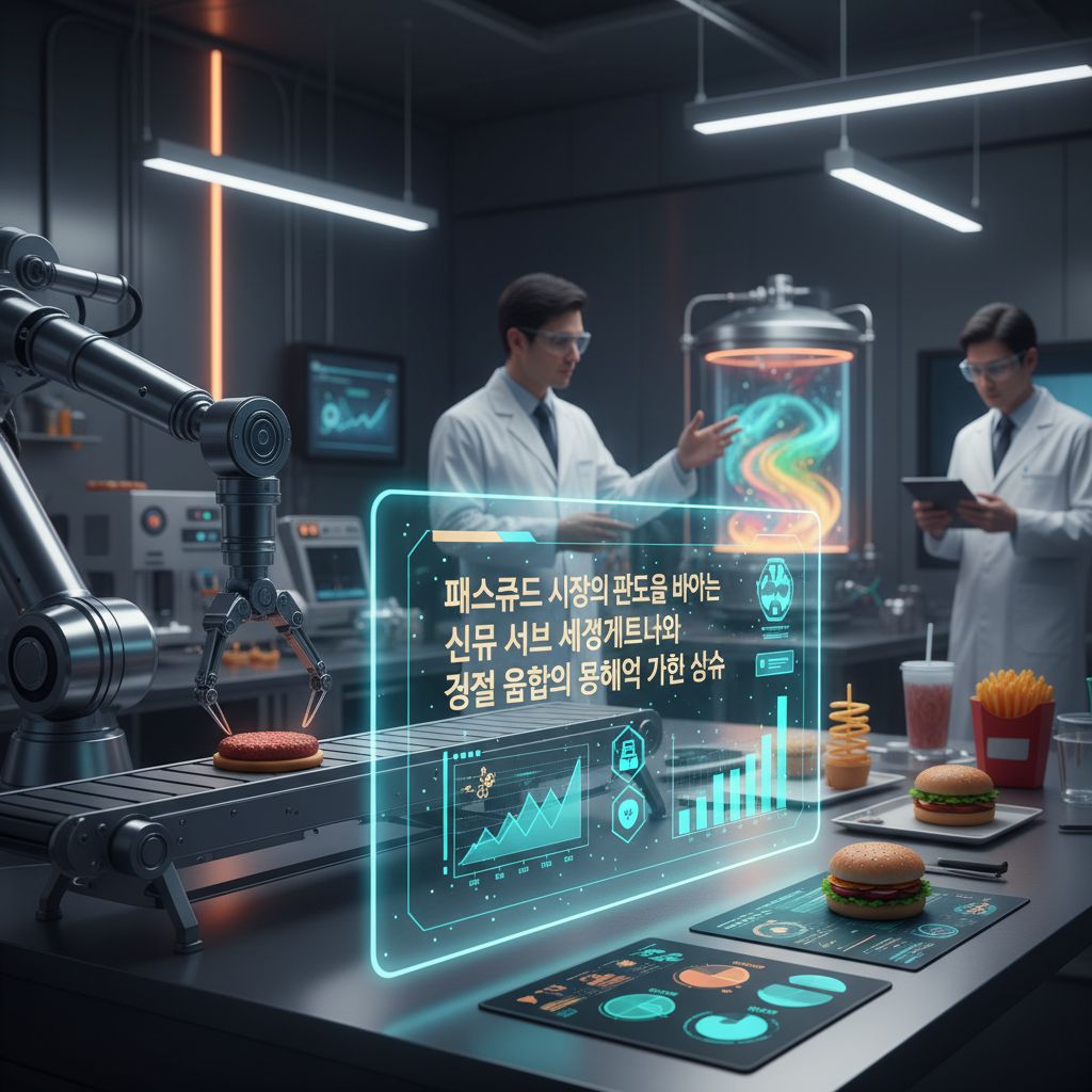 패스트푸드 시장의 판도를 바꾸는 신규 서브 세그먼트와 기술 융합의 경제적 가치 분석